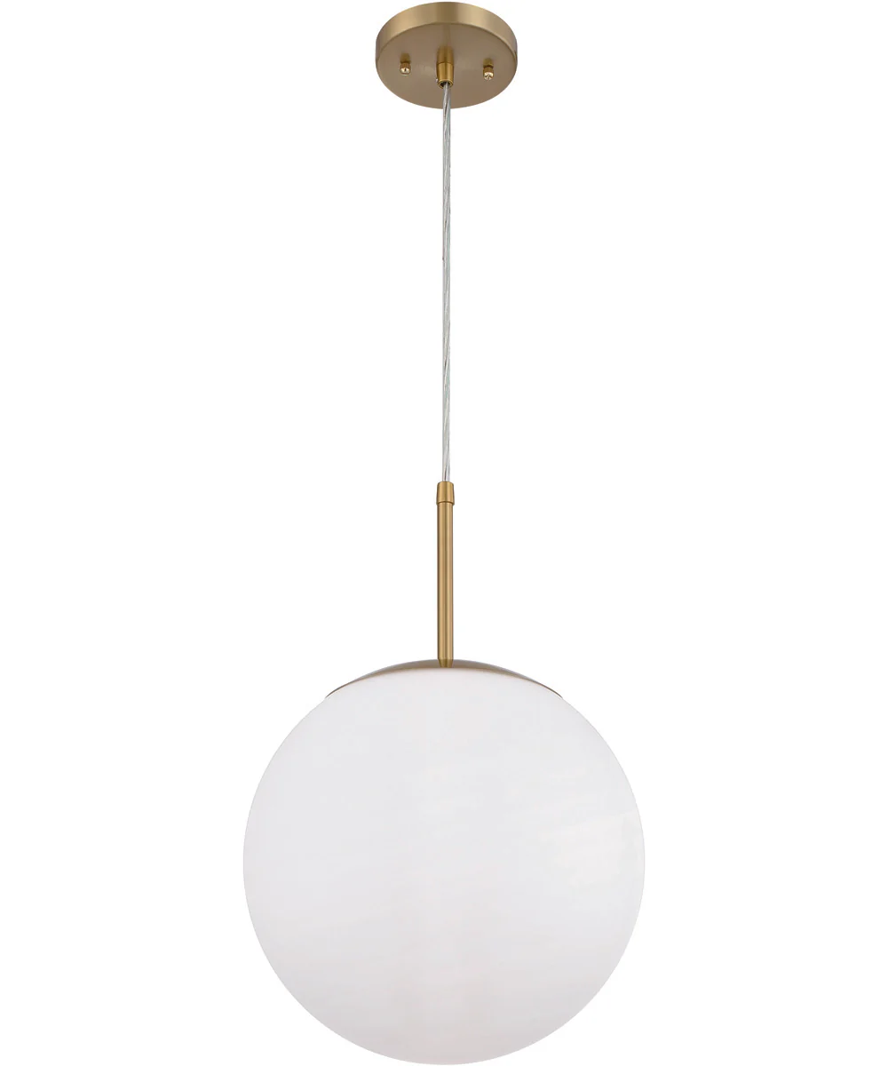 Gaze 1-Light Pendant Satin Brass - Image 4