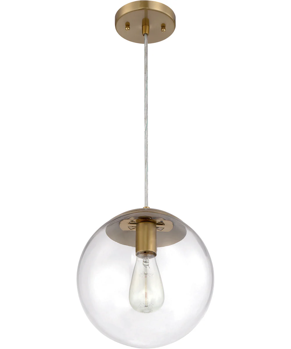 Gaze 1-Light Pendant Satin Brass - Image 4