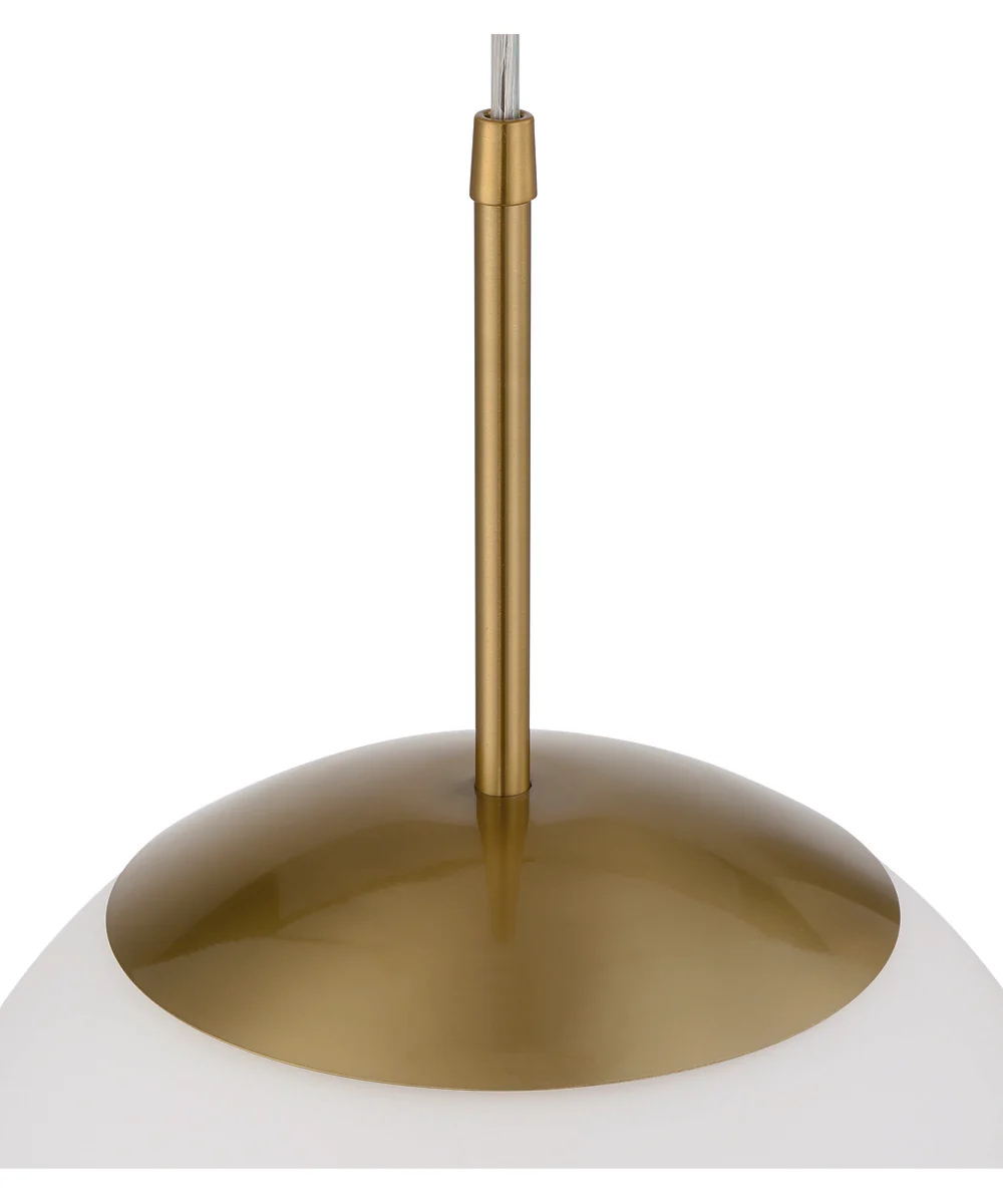 Gaze 1-Light Pendant Satin Brass - Image 6