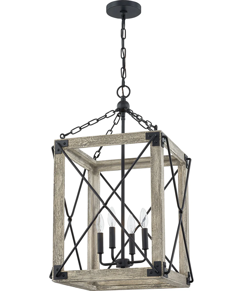 Gemma 4-light Pendant Matte Black - Image 3
