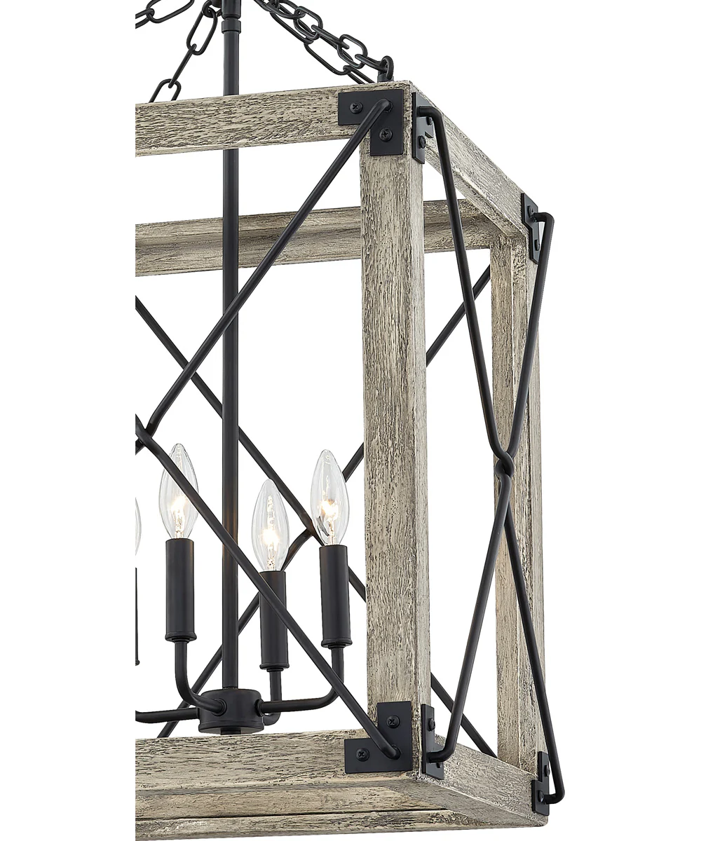 Gemma 4-light Pendant Matte Black - Image 6