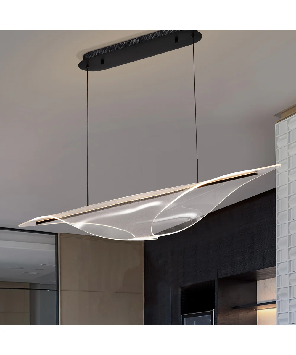 Geneva Pendant Matte Black - Image 3