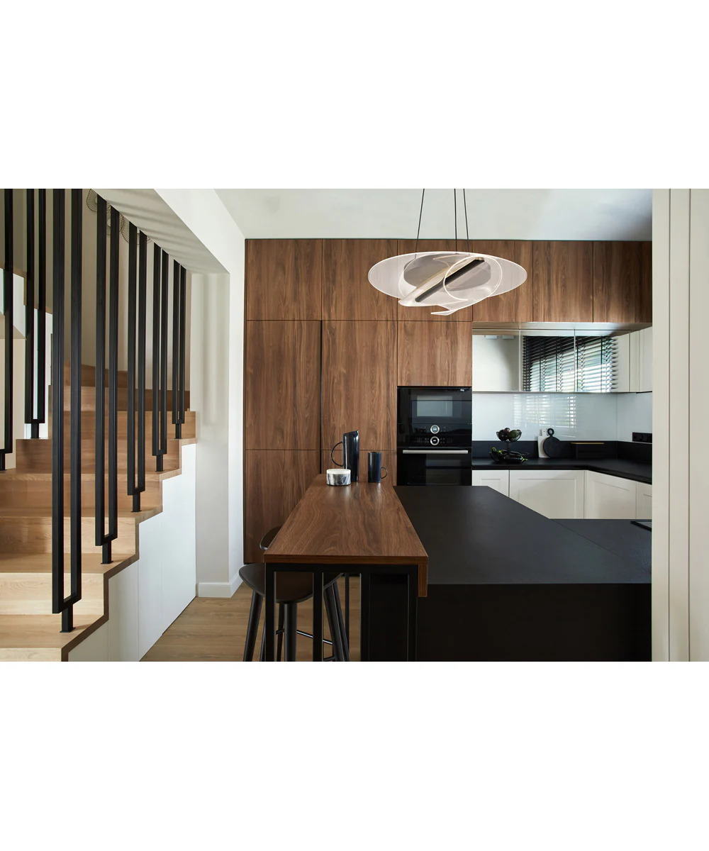 Geneva Pendant Matte Black - Image 2