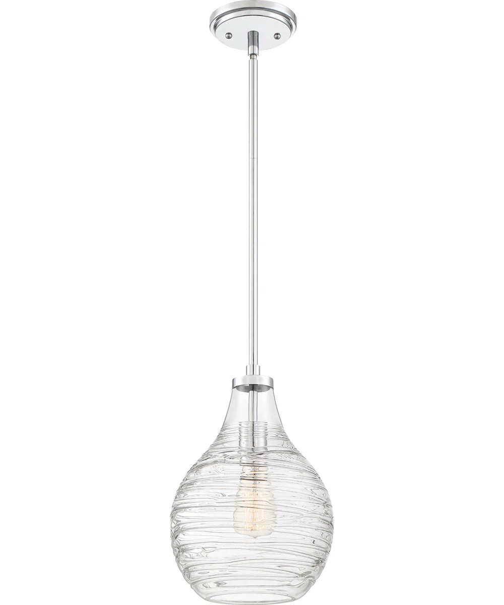 Genie Small 1-light Mini Pendant Polished Chrome