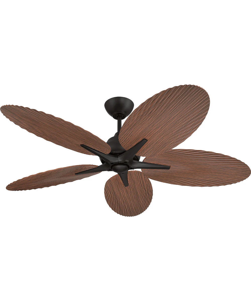 Getaway 52" 5-blade Outdoor Wet Rated Celing Fan Fan Flat Black - Image 3