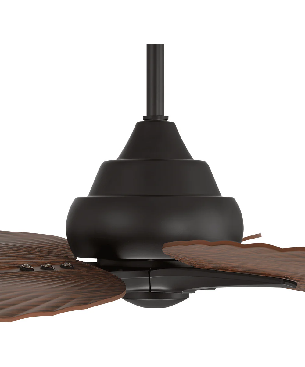 Getaway 52" 5-blade Outdoor Wet Rated Celing Fan Fan Flat Black - Image 4