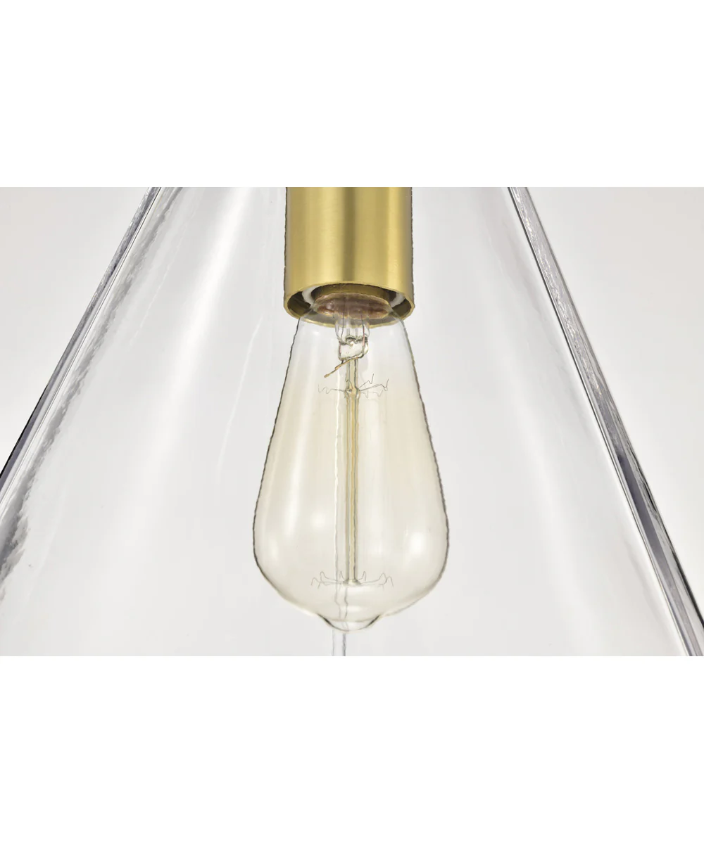 Gianna 1-Light Pendant Vintage Brass - Image 11