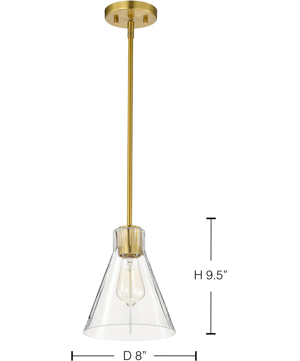 Gianna 1-Light Pendant Vintage Brass - Image 12