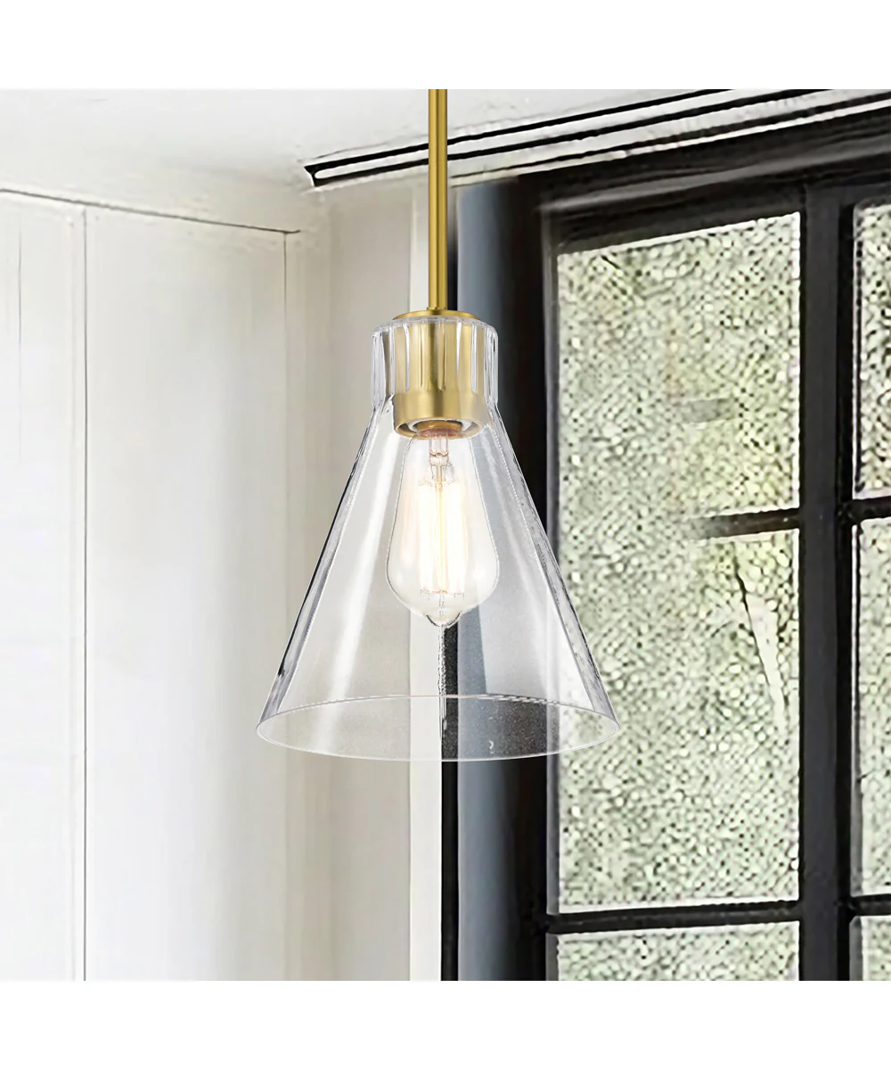 Gianna 1-Light Pendant Vintage Brass - Image 3