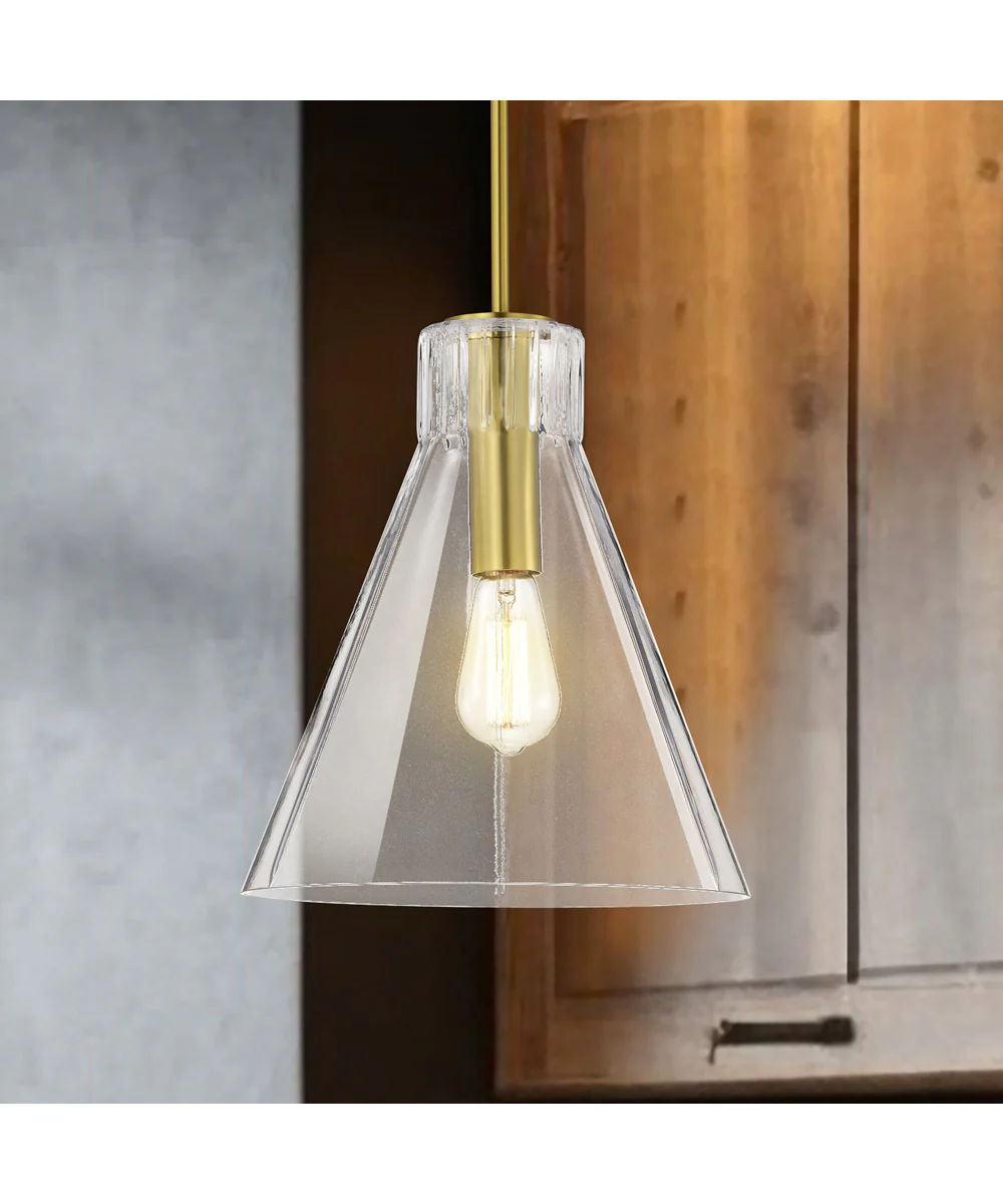 Gianna 1-Light Pendant Vintage Brass - Image 3