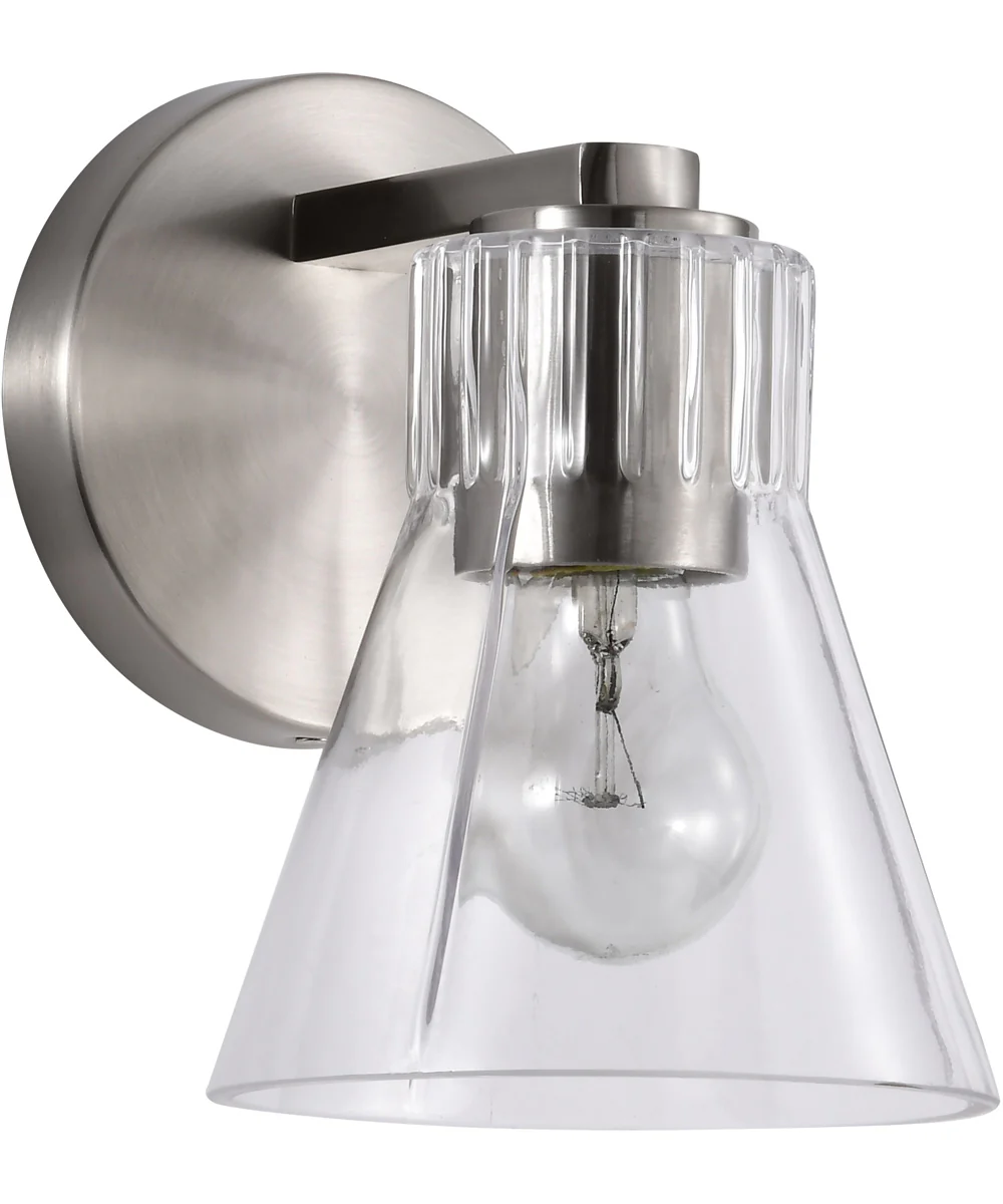 Gianna 1-Light Vanity & Wall Brushed Nickel
