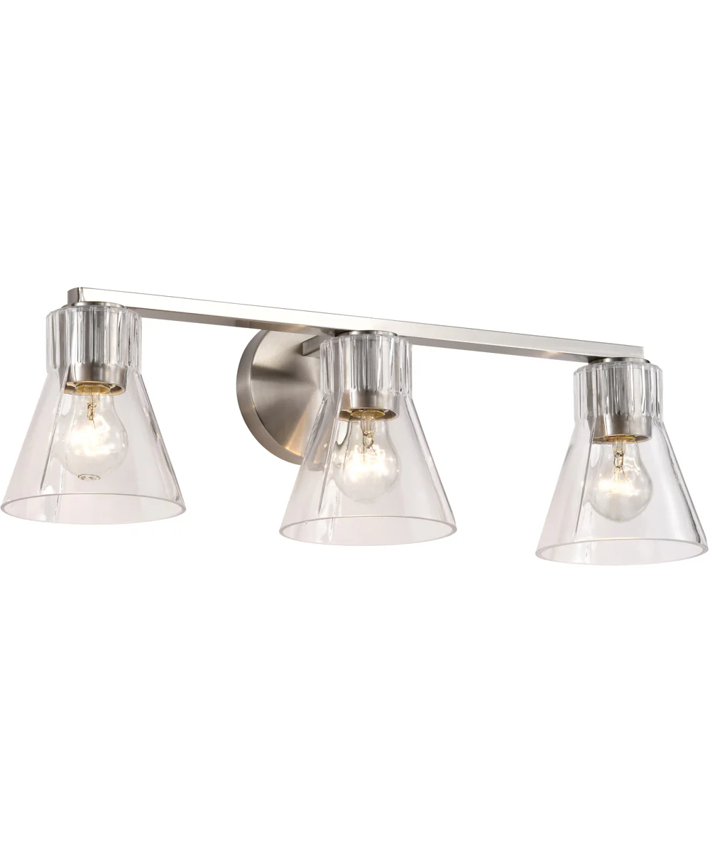 Gianna 3-Light Vanity & Wall Brushed Nickel - Image 6