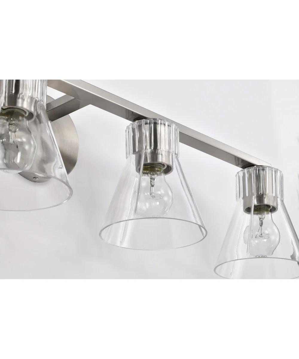 Gianna 4-Light Vanity & Wall Brushed Nickel - Image 12
