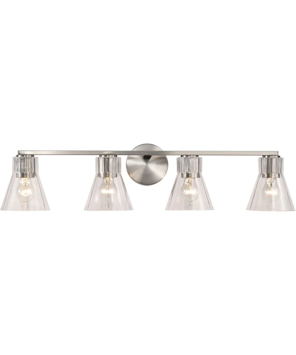 Gianna 4-Light Vanity & Wall Brushed Nickel - Image 8