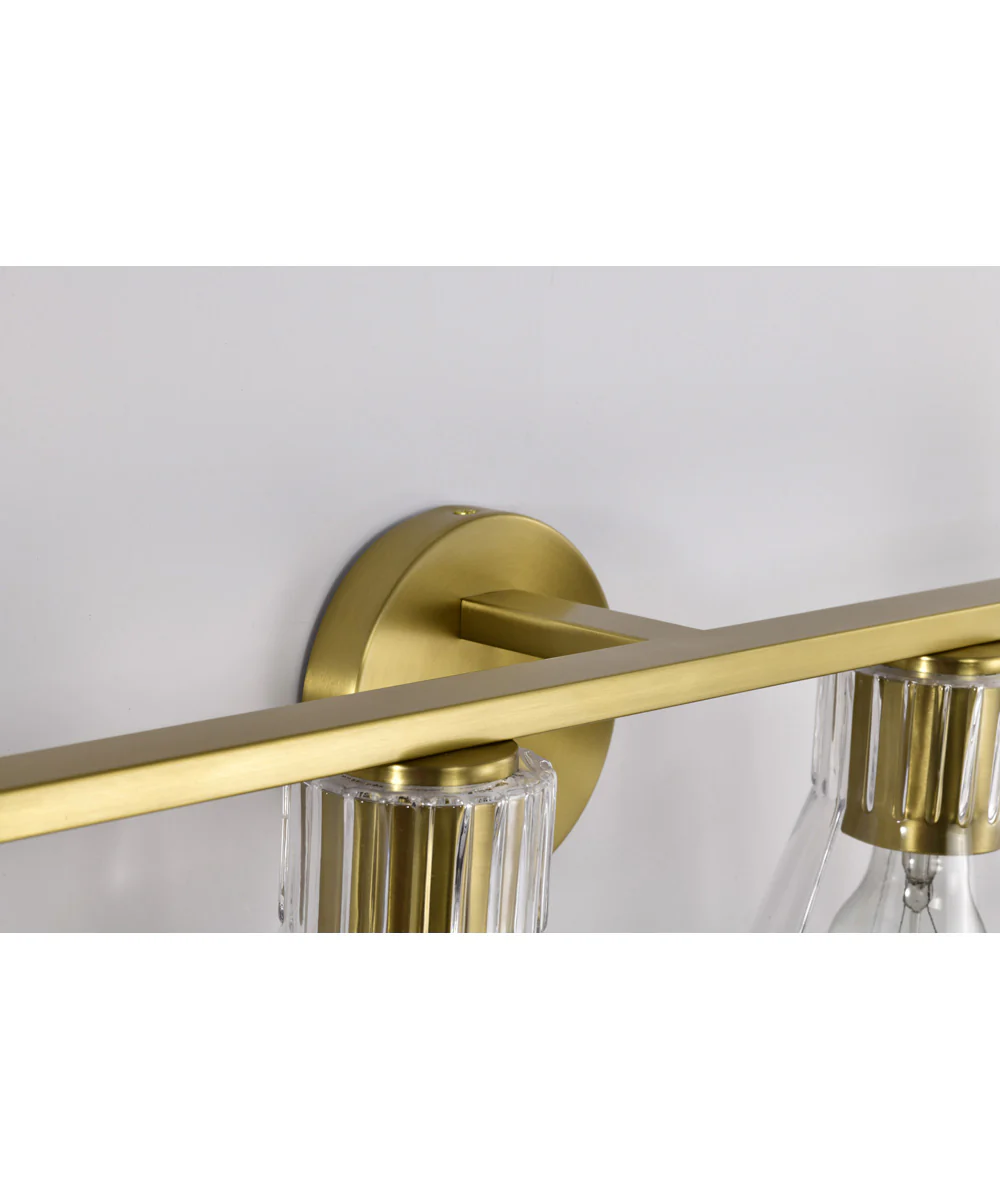 Gianna 4-Light Vanity & Wall Vintage Brass - Image 8