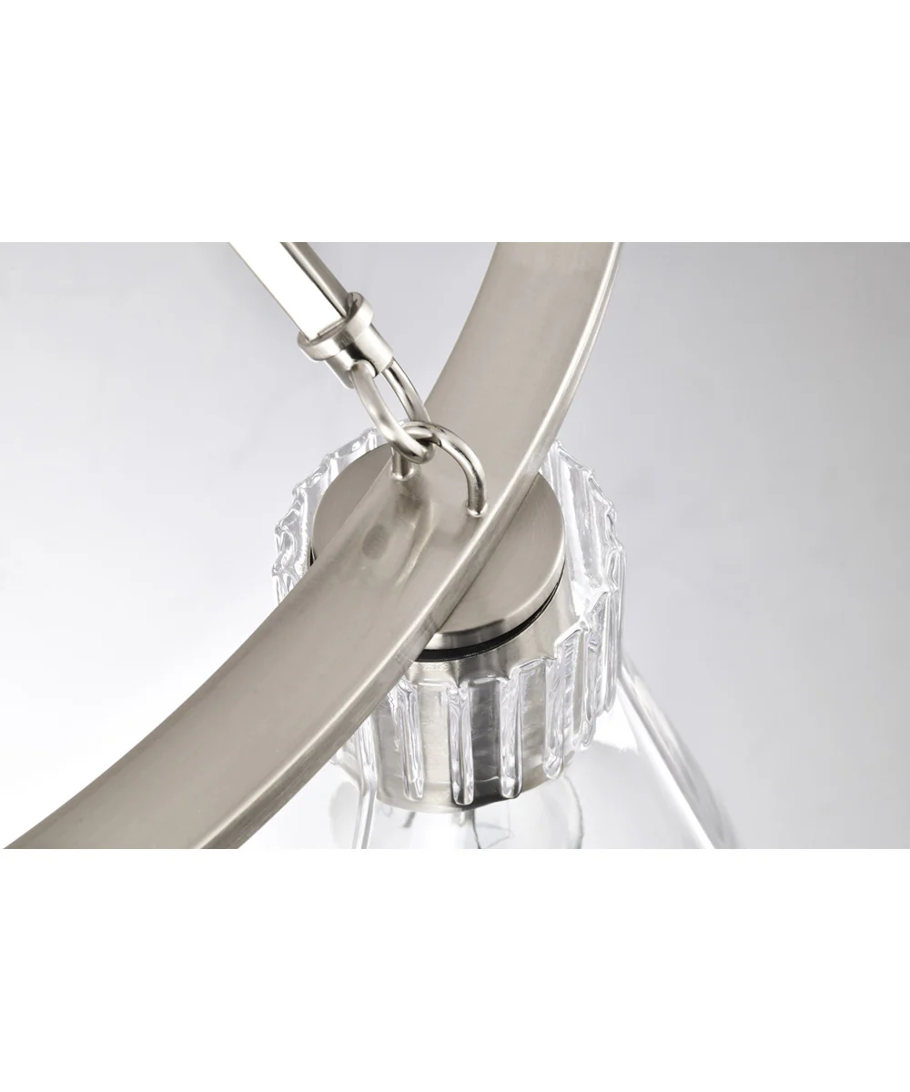 Gianna 6-Light Chandelier Brushed Nickel - Image 11