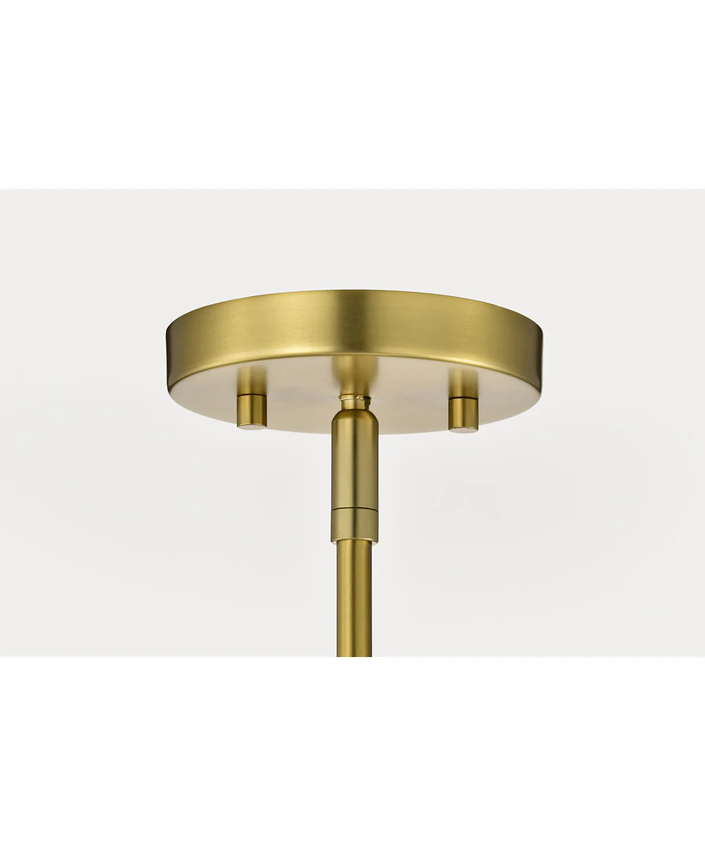 Gianna 6-Light Chandelier Vintage Brass - Image 9