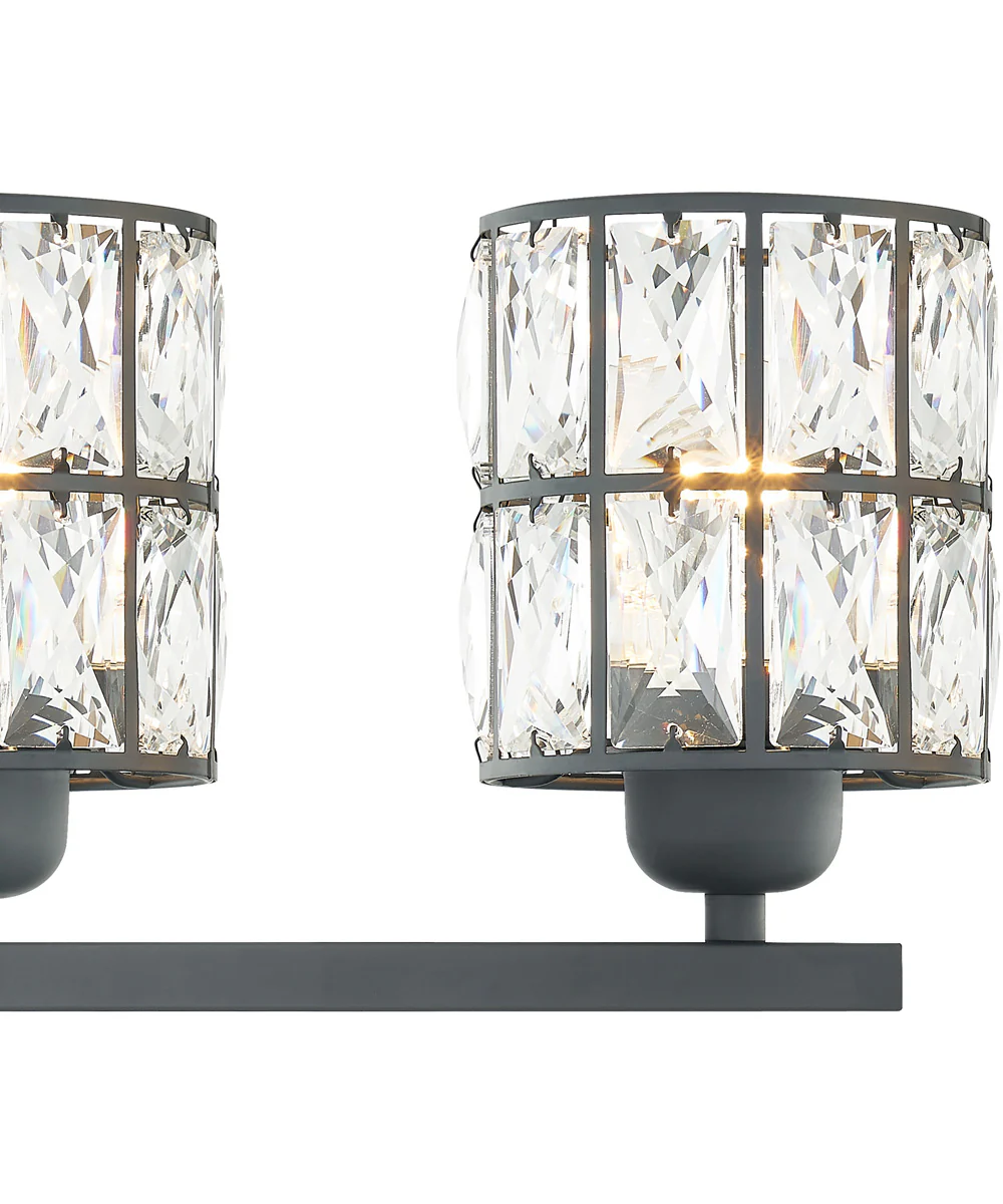 Gibson Extra Large 4-light Bath Light Matte Black - Image 6