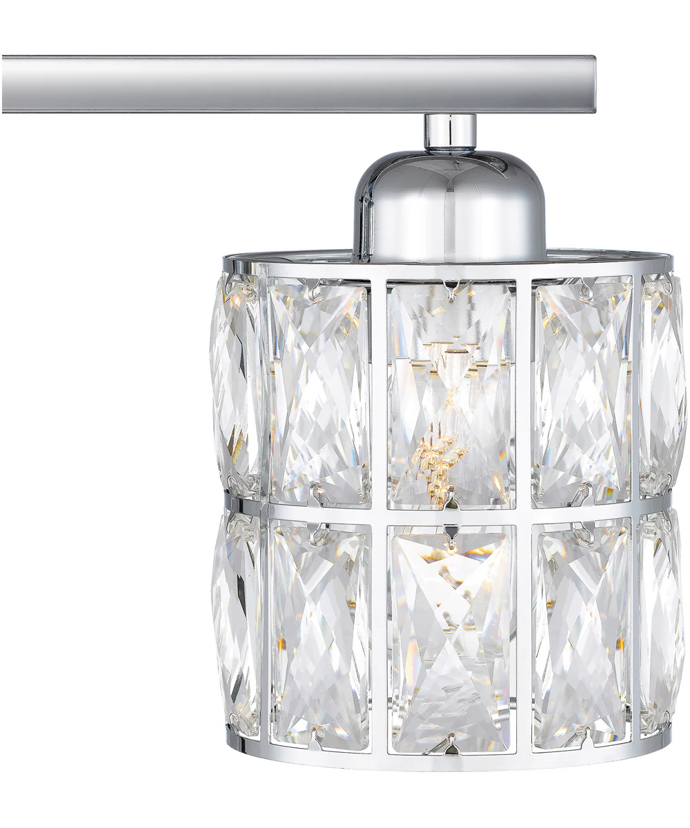 Gibson Large 3-light Bath Light Polished Chrome - Image 6