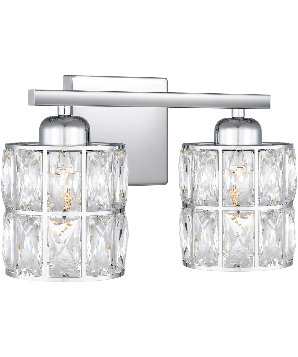 Gibson Medium 2-light Bath Light Polished Chrome - Image 4