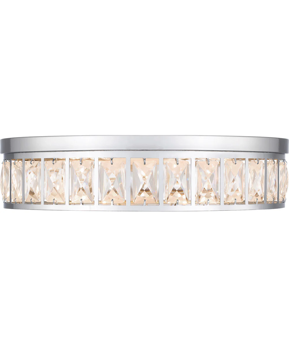 Gibson Medium Flush Mount Polished Chrome - Image 3