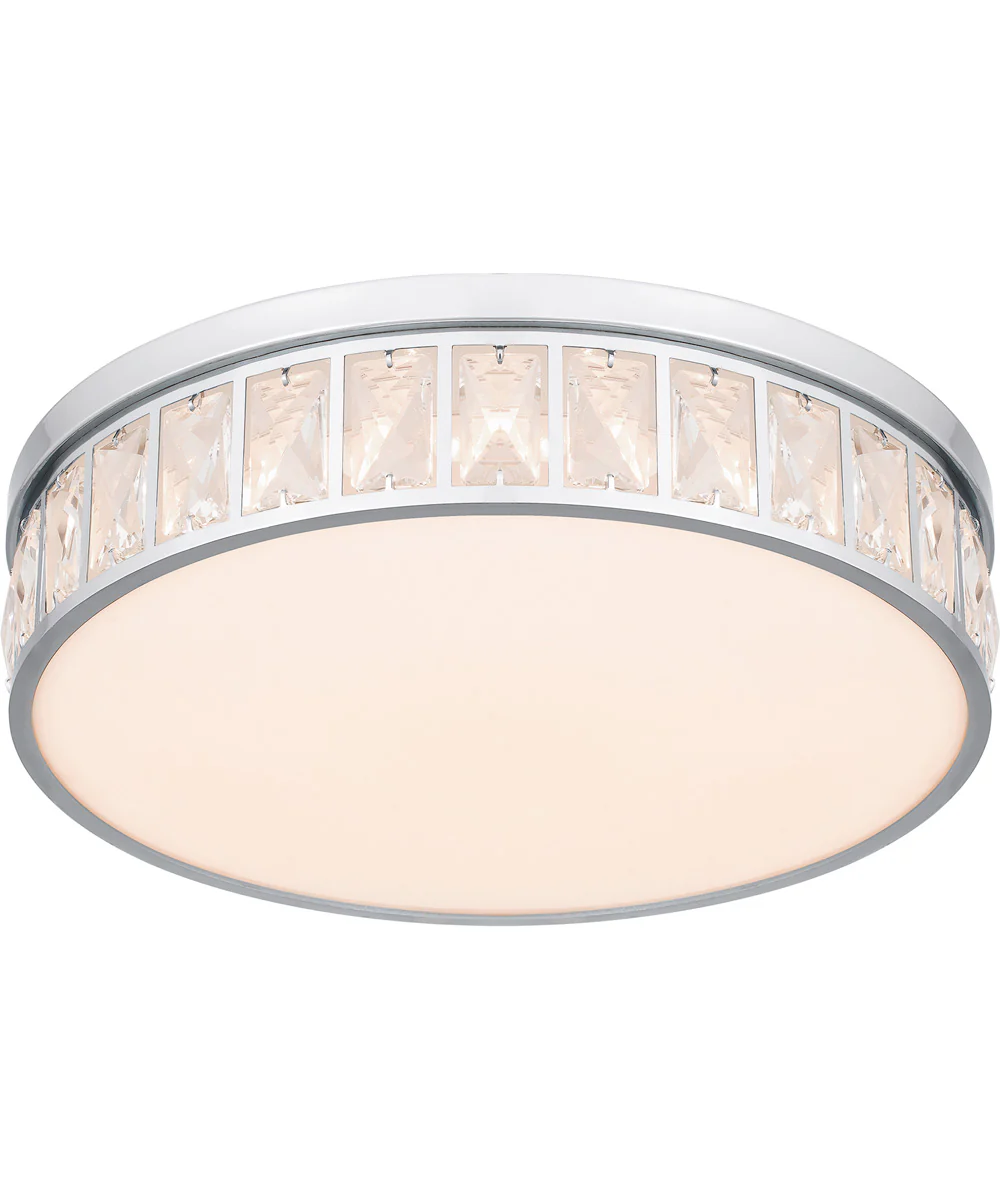 Gibson Medium Flush Mount Polished Chrome - Image 4