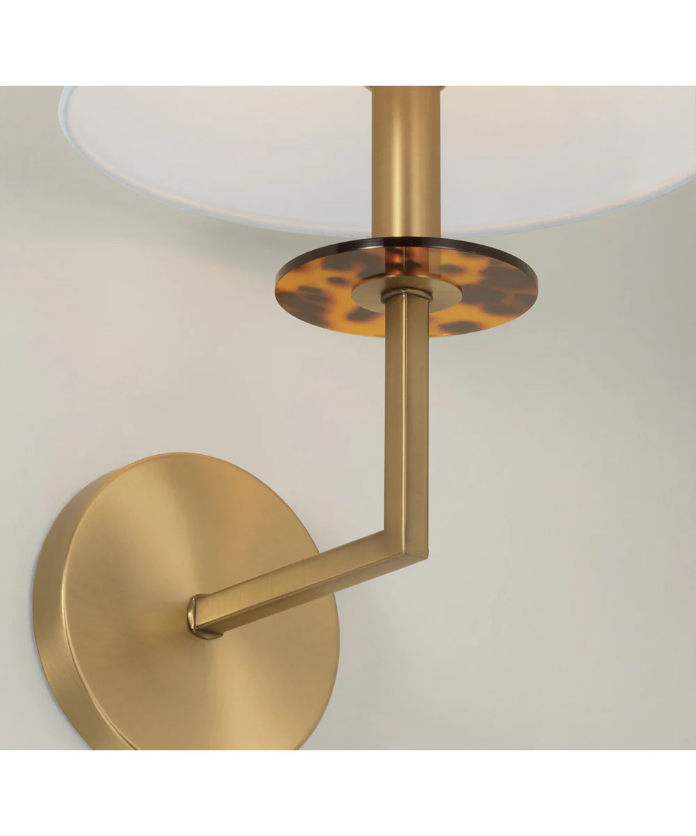 Gilda 1-Light Sconce Aged Brass - Image 5