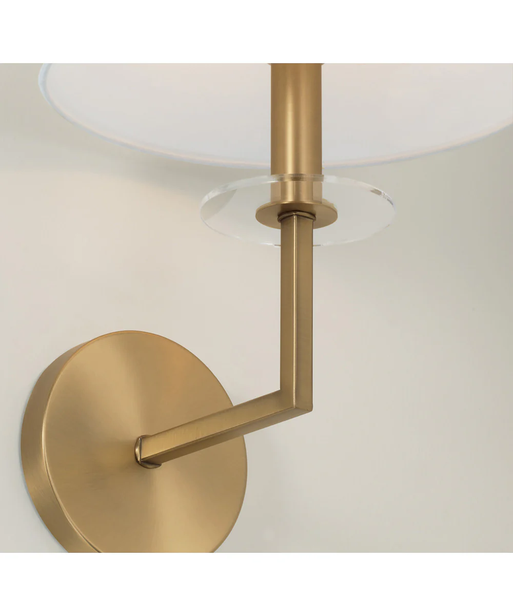 Gilda 1-Light Sconce Aged Brass - Image 6