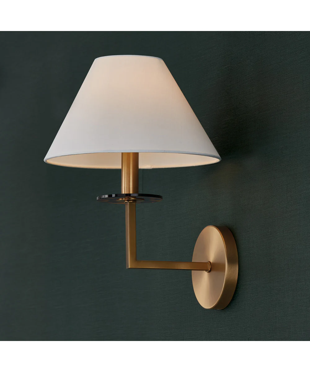 Gilda 1-Light Sconce Aged Brass - Image 9