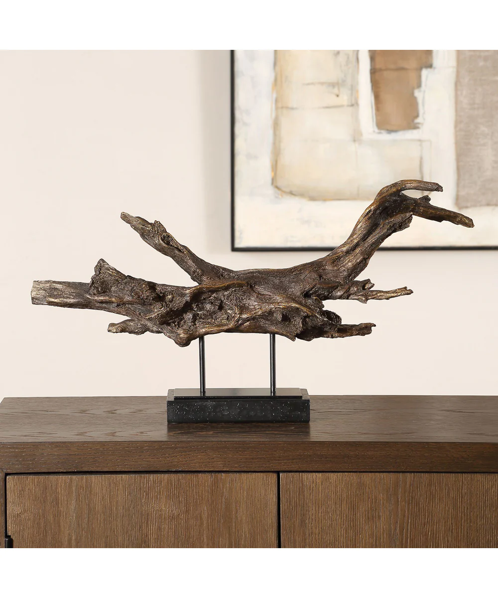 Gilded Sculpture Branch - Image 2