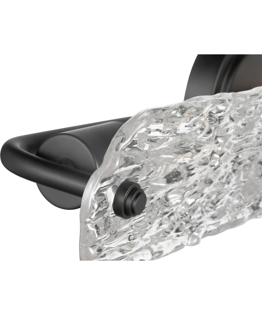 Glacier 3-Light Vanity & Wall Matte Black - Image 5