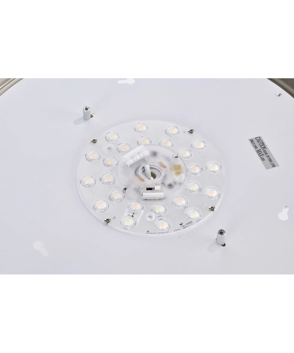 Glamour Close-to-Ceiling Brushed Nickel - Image 10