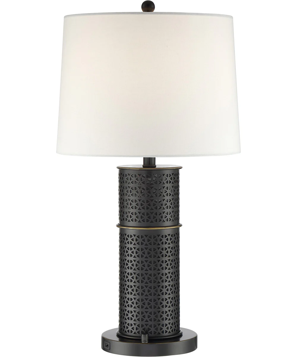 Glanis 1-Light Table Lamp With Wireless Speaker
