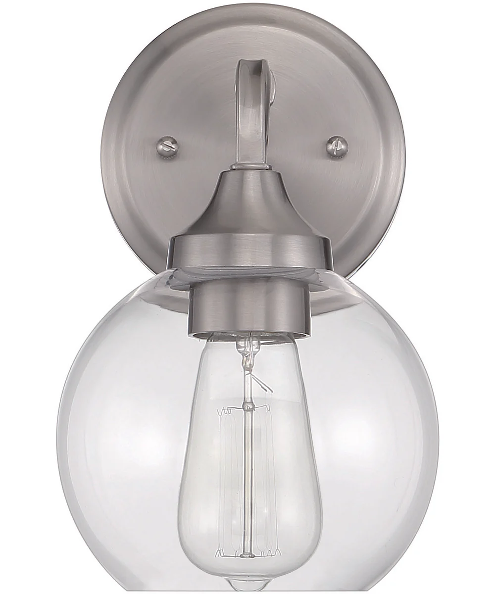 Glenda 1-Light Wall Sconce Brushed Polished Nickel - Image 3