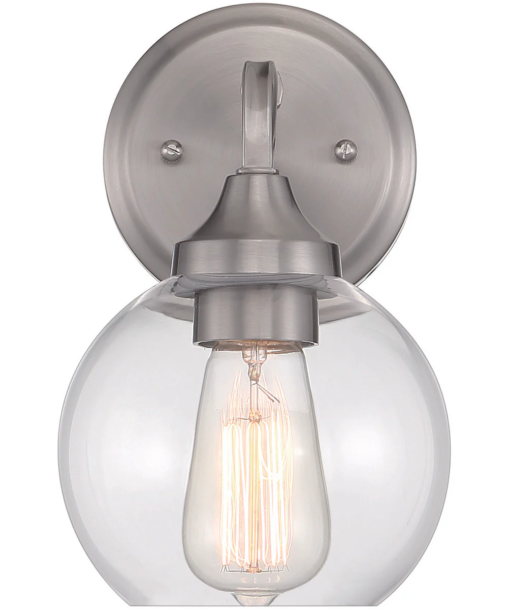 Glenda 1-Light Wall Sconce Brushed Polished Nickel - Image 4