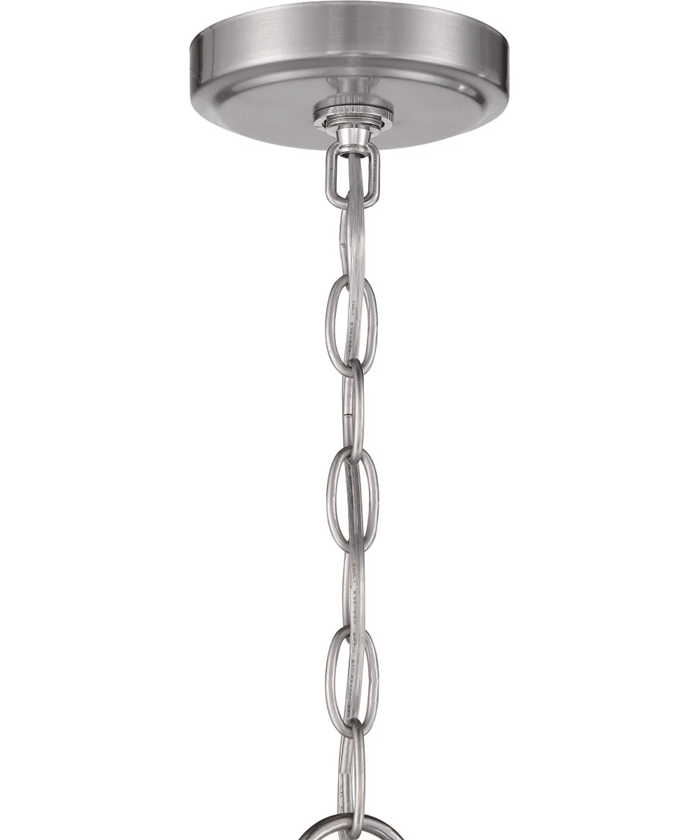 Glenda 3-Light Chandelier Brushed Polished Nickel - Image 8