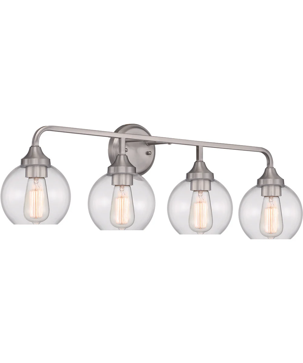 Glenda 4-Light Vanity Brushed Polished Nickel - Image 2