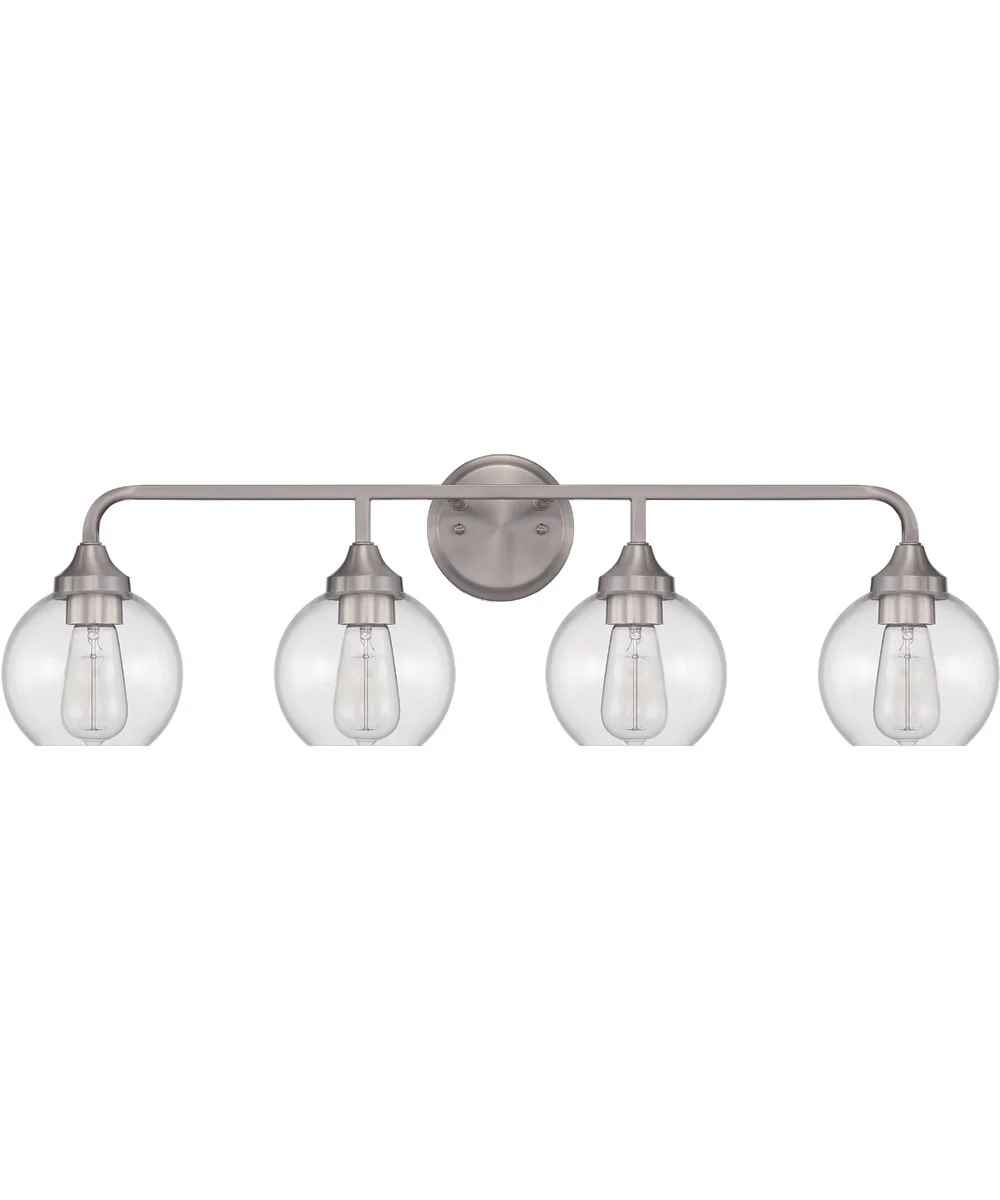 Glenda 4-Light Vanity Brushed Polished Nickel - Image 3