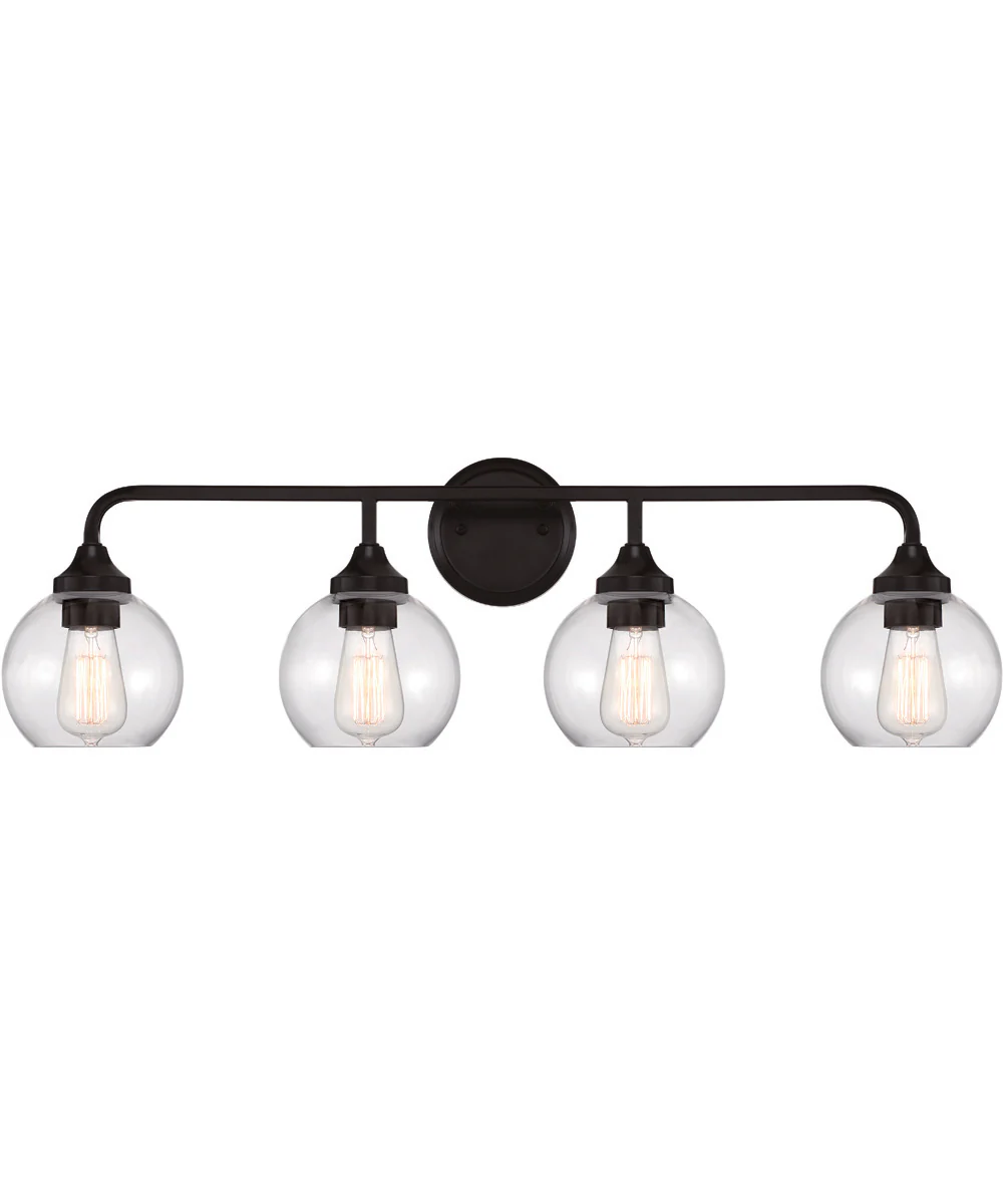 Glenda 4-Light Vanity Flat Black - Image 4