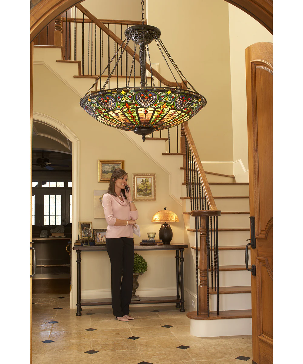 Glenhaven Small 2-light Table Lamp Teco Rossa - Image 5