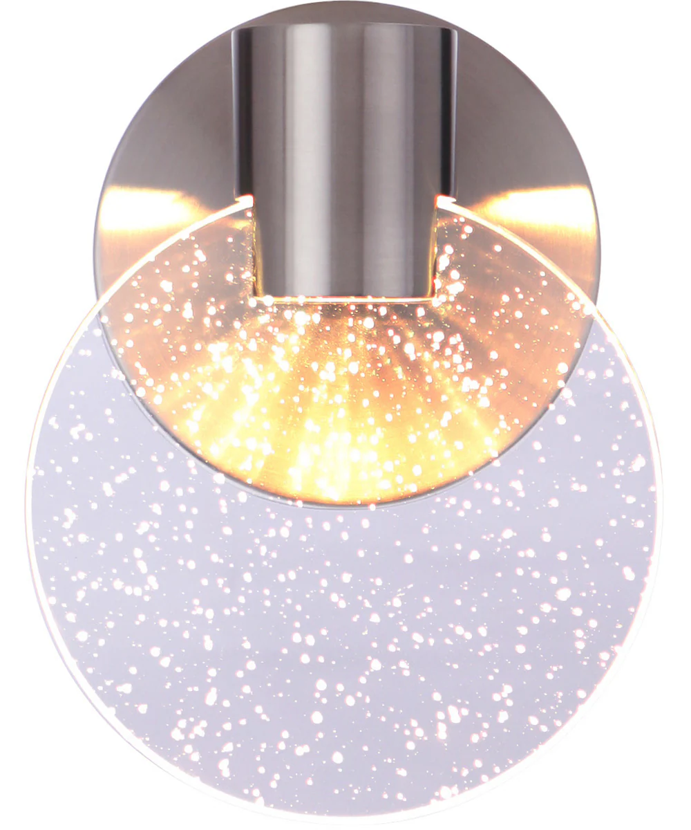Glisten 1-Light Lighting Brushed Polished Nickel - Image 4