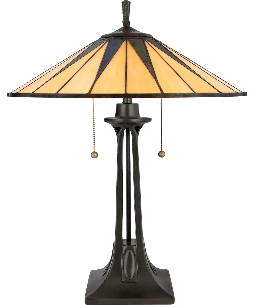 Gotham Small 2-light Table Lamp Vintage Bronze - Image 2