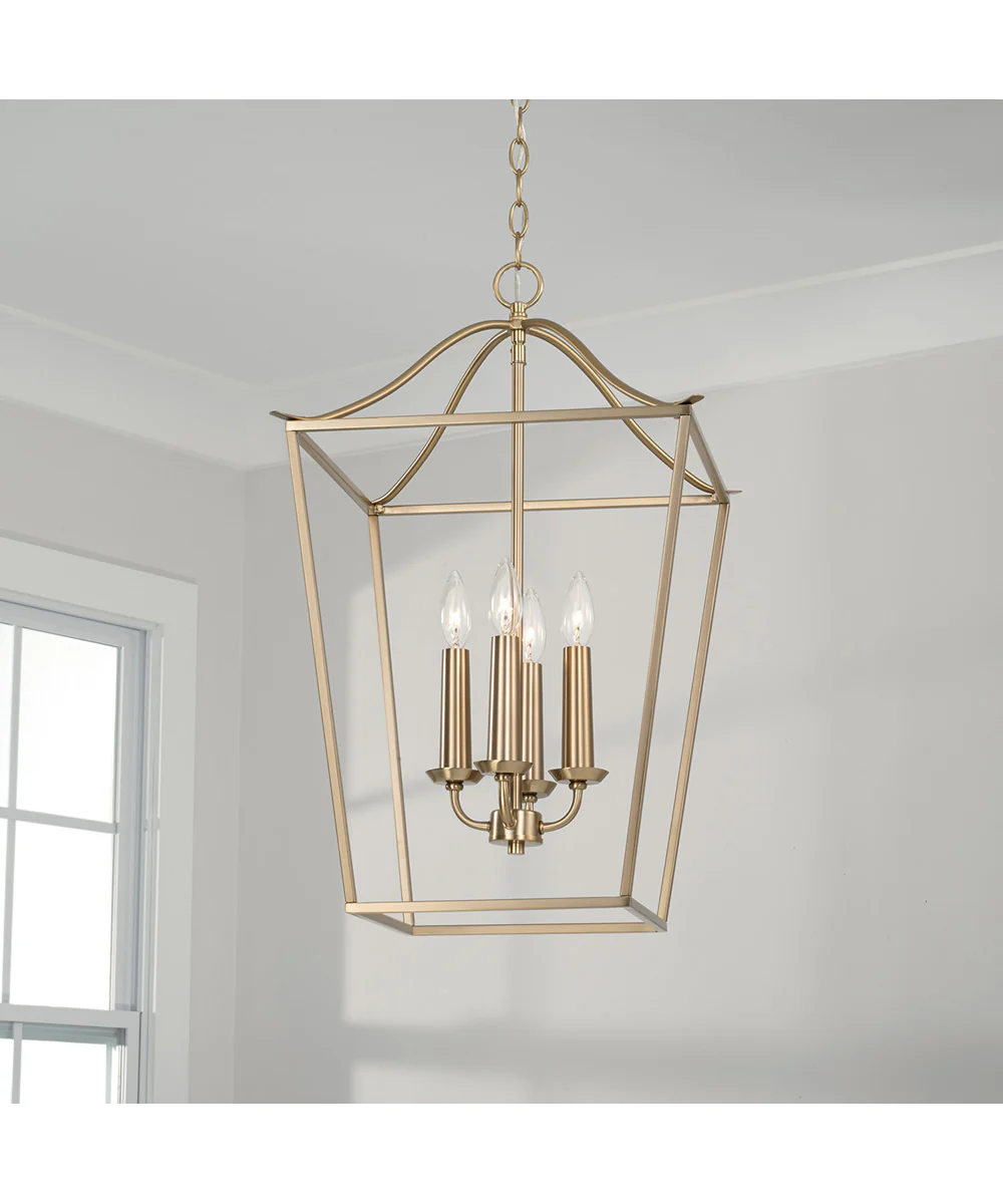 Grady 4-Light Foyer Matte Brass - Image 2