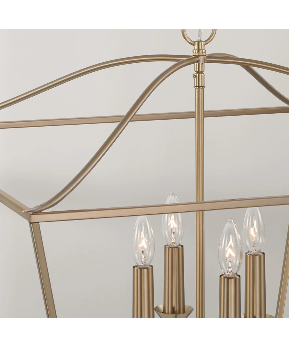 Grady 4-Light Pendant Matte Brass - Image 4