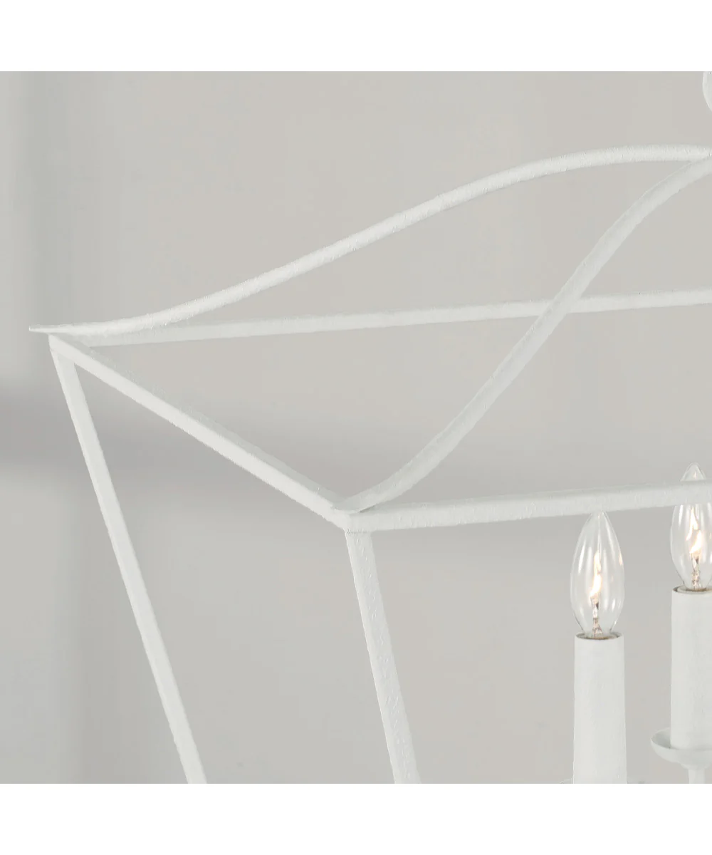 Grady 4-Light Pendant Textured White - Image 3