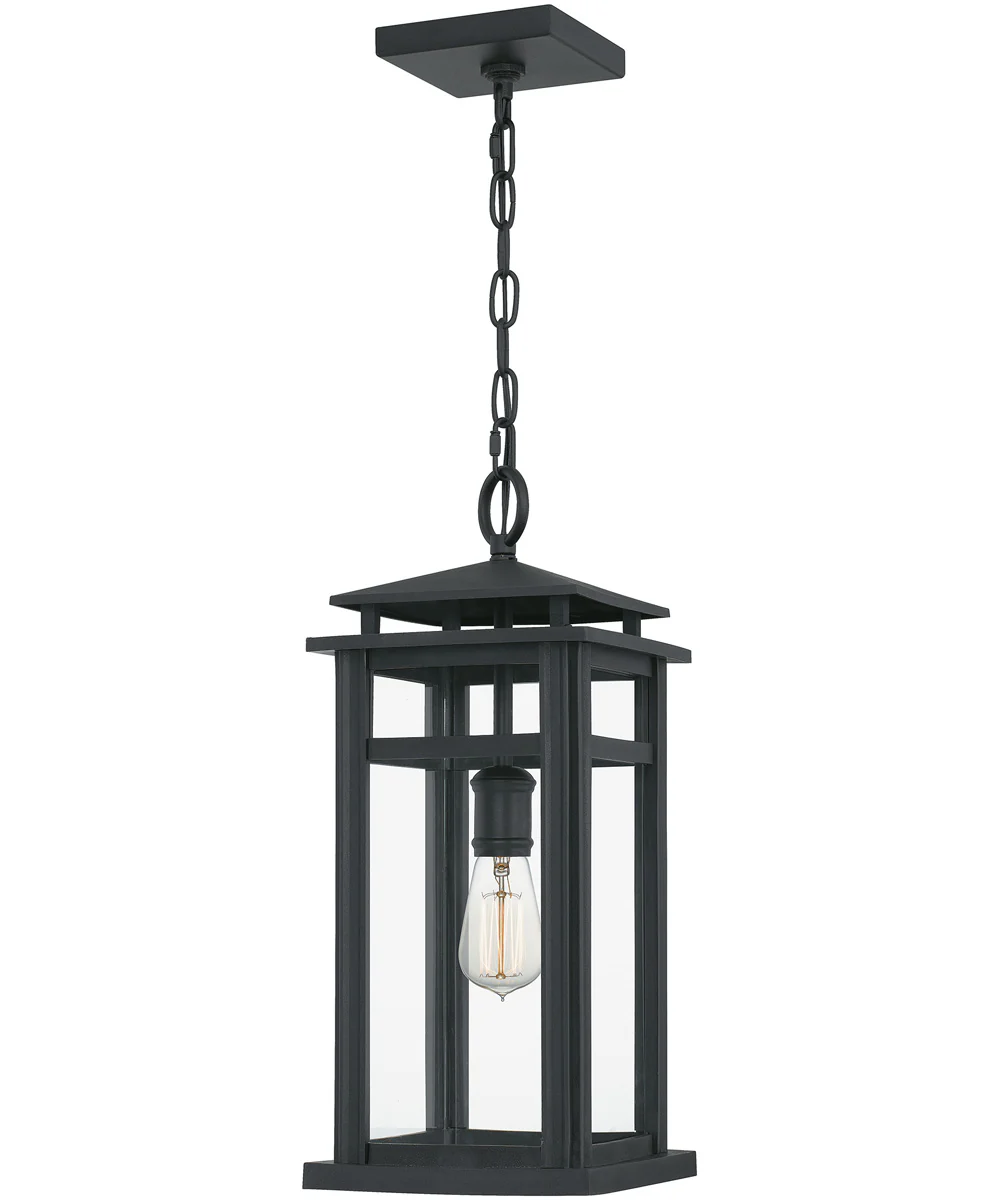 Granby Large 1-light Outdoor Pendant Light  Coastal Armour Earth Black - Image 2
