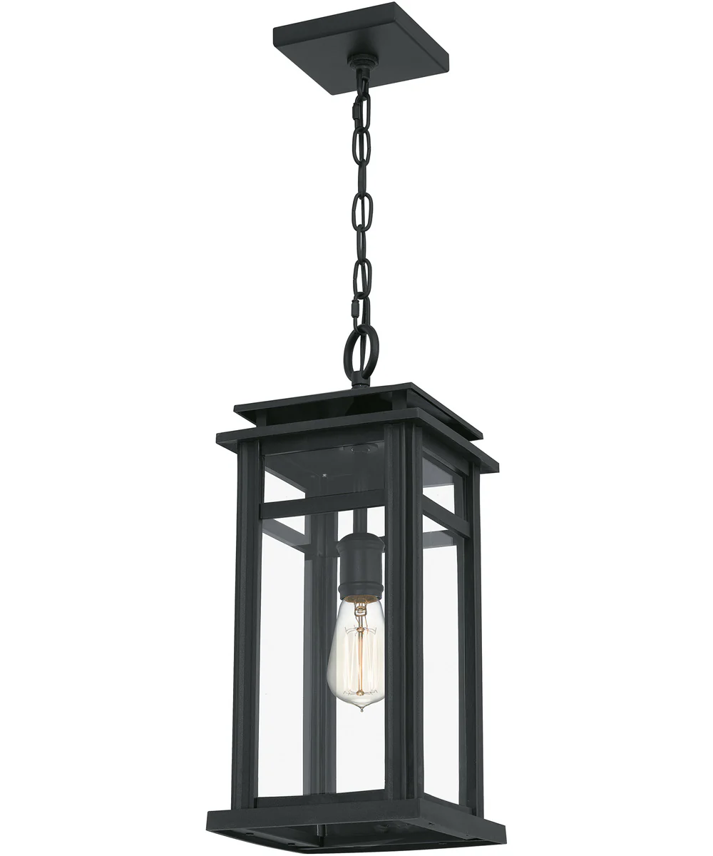 Granby Large 1-light Outdoor Pendant Light  Coastal Armour Earth Black - Image 4