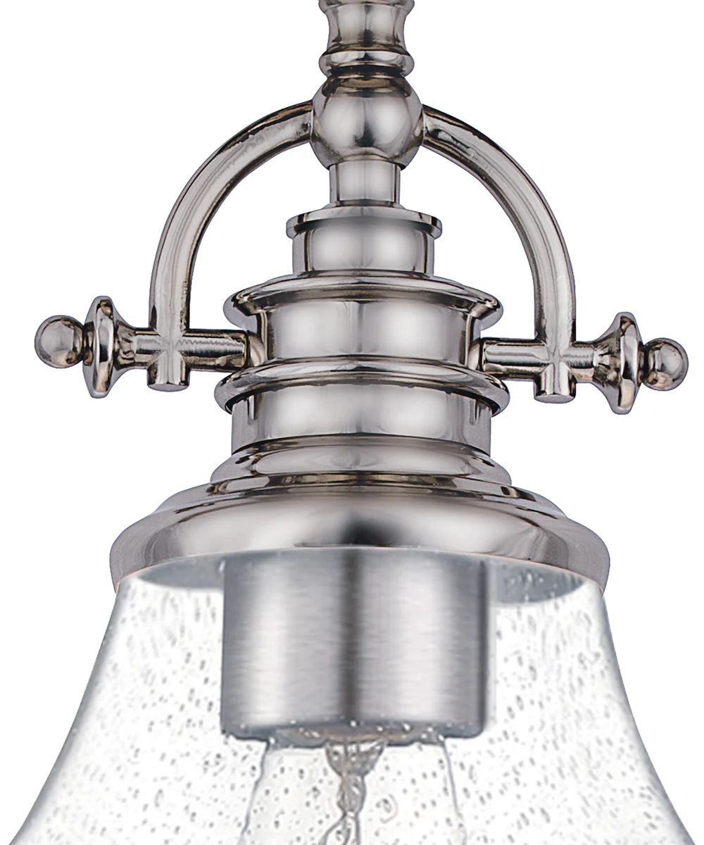 Grant 1-light Semi Flush Mount Brushed Nickel - Image 5