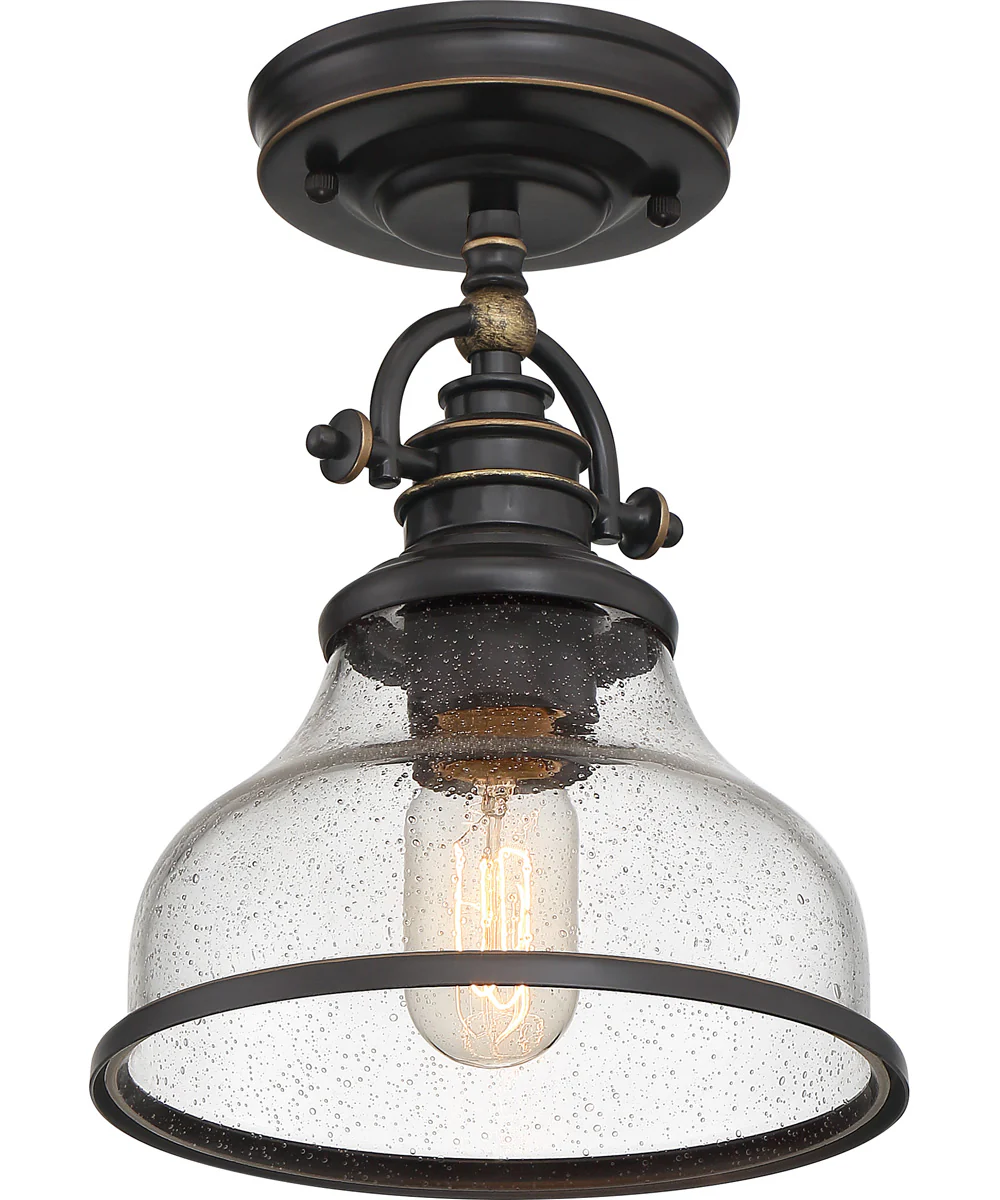 Grant 1-light Semi Flush Mount Palladian Bronze - Image 5