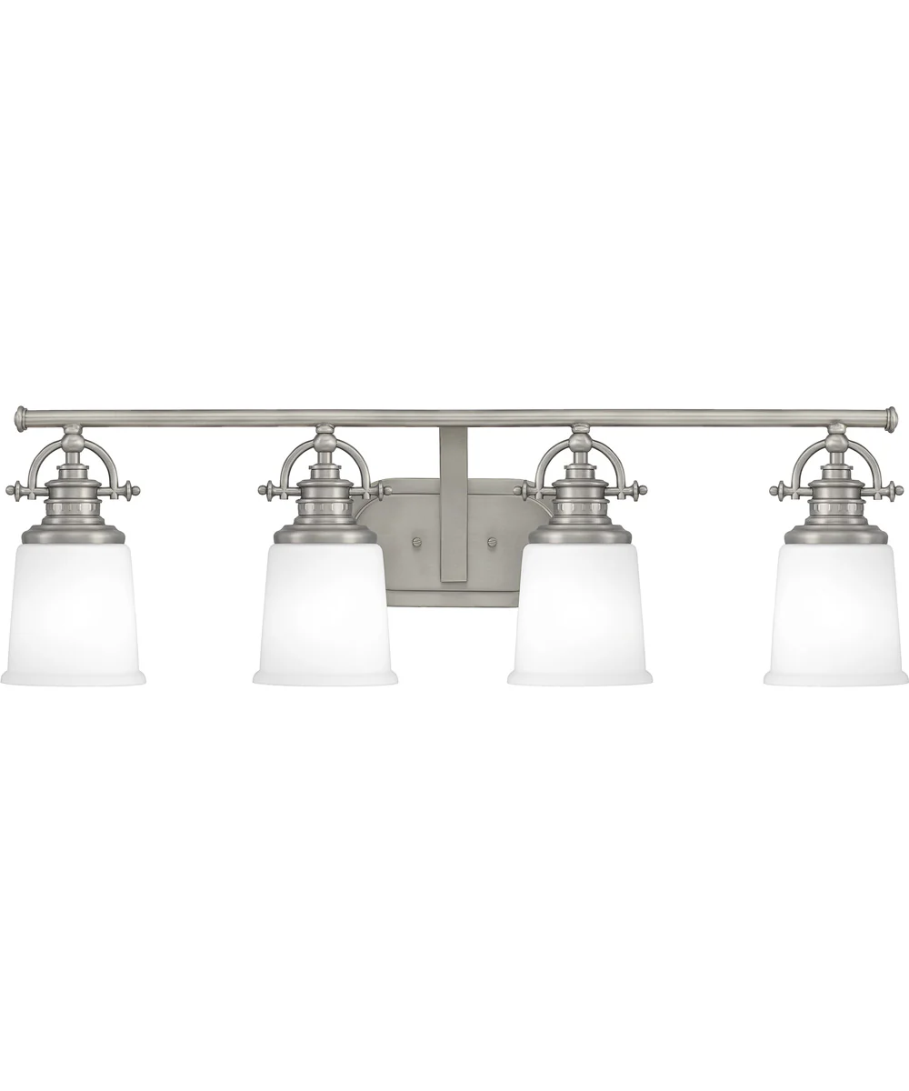 Grant Extra Large 4-light Bath Light Antique Nickel